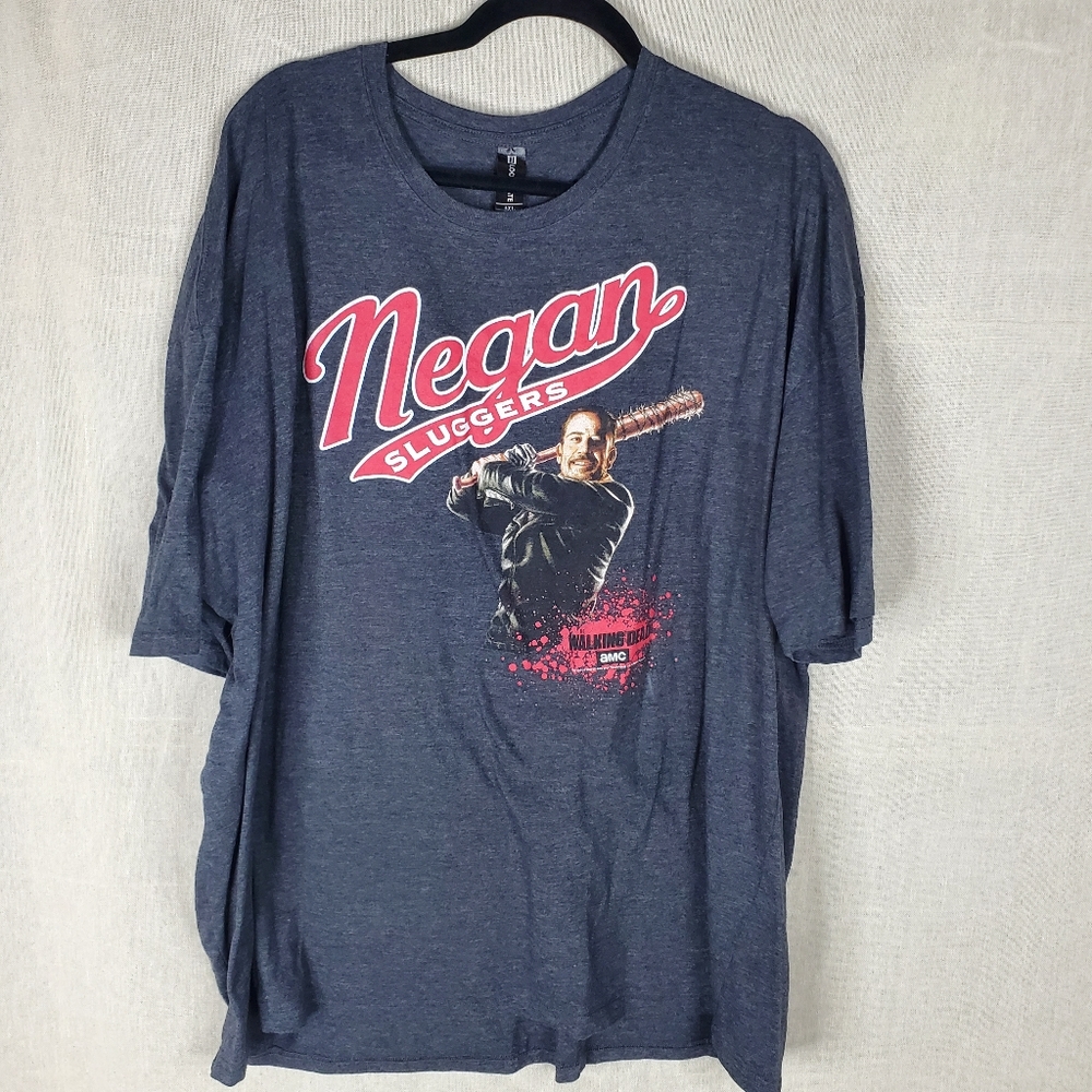 ♧ Negan's Sluggers Black T-Shirt Size  3XL